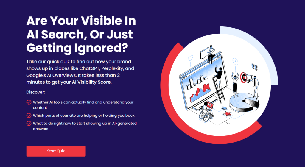 take free AI visibility scorecard
